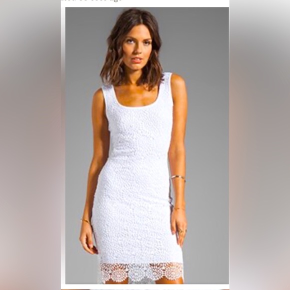BAILEY 44 WHITE  DESSERT SLEEVELESS NEW DRESS SIZE LARGE  new - Picture 1 of 3